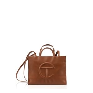 🚨SOLD OUT🚨 NWT TELFAR MEDIUM SHOPPING BAG- TAN